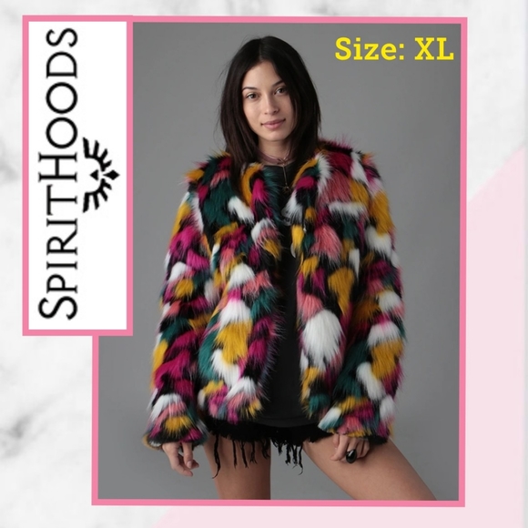 SpiritHoods Jackets & Blazers - "RARE" BUTTERFLY LIMITED EDITION - FUR COAT